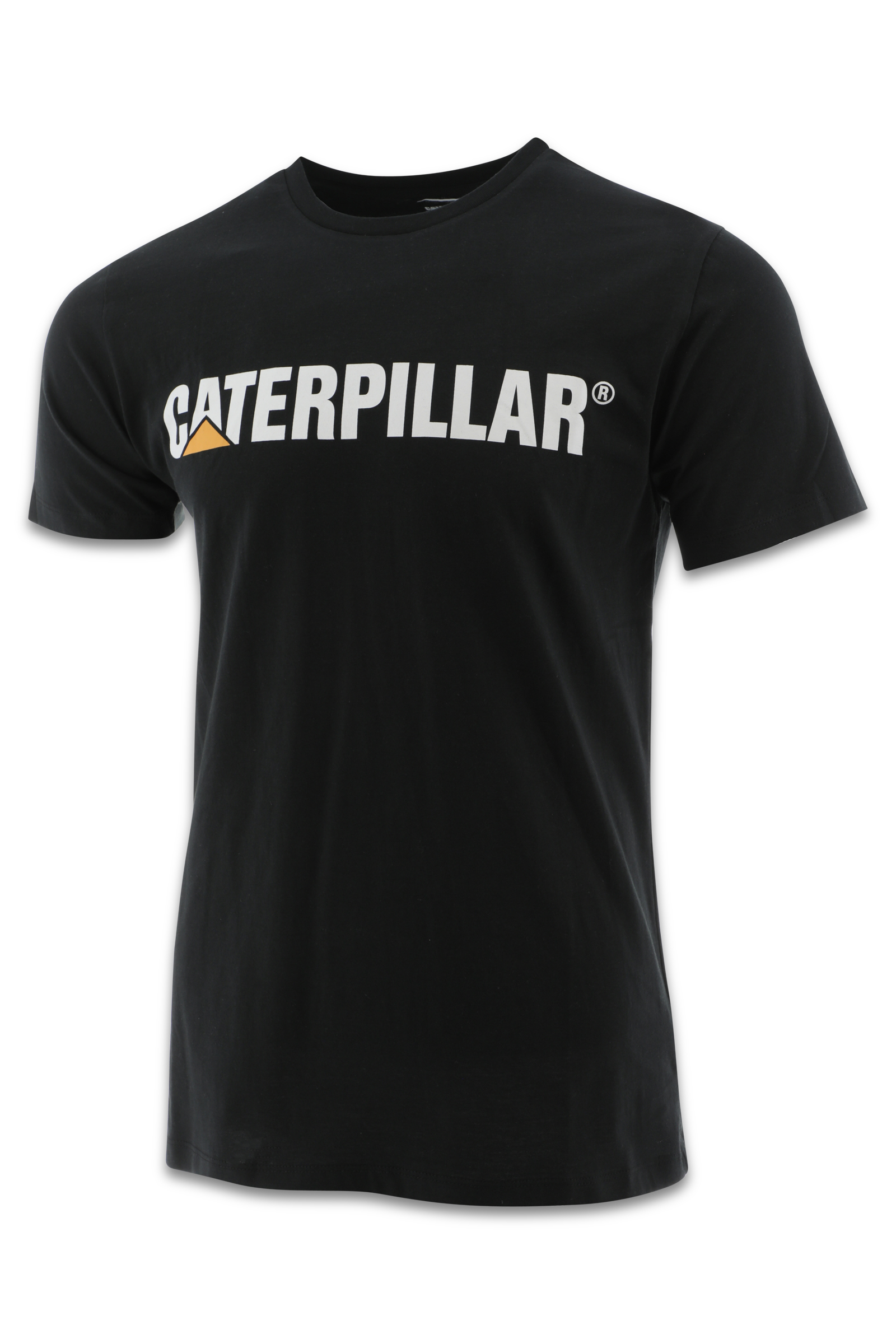CATERPILLAR LOGO TEE Pitch Black-Trademark | CAT Workwear