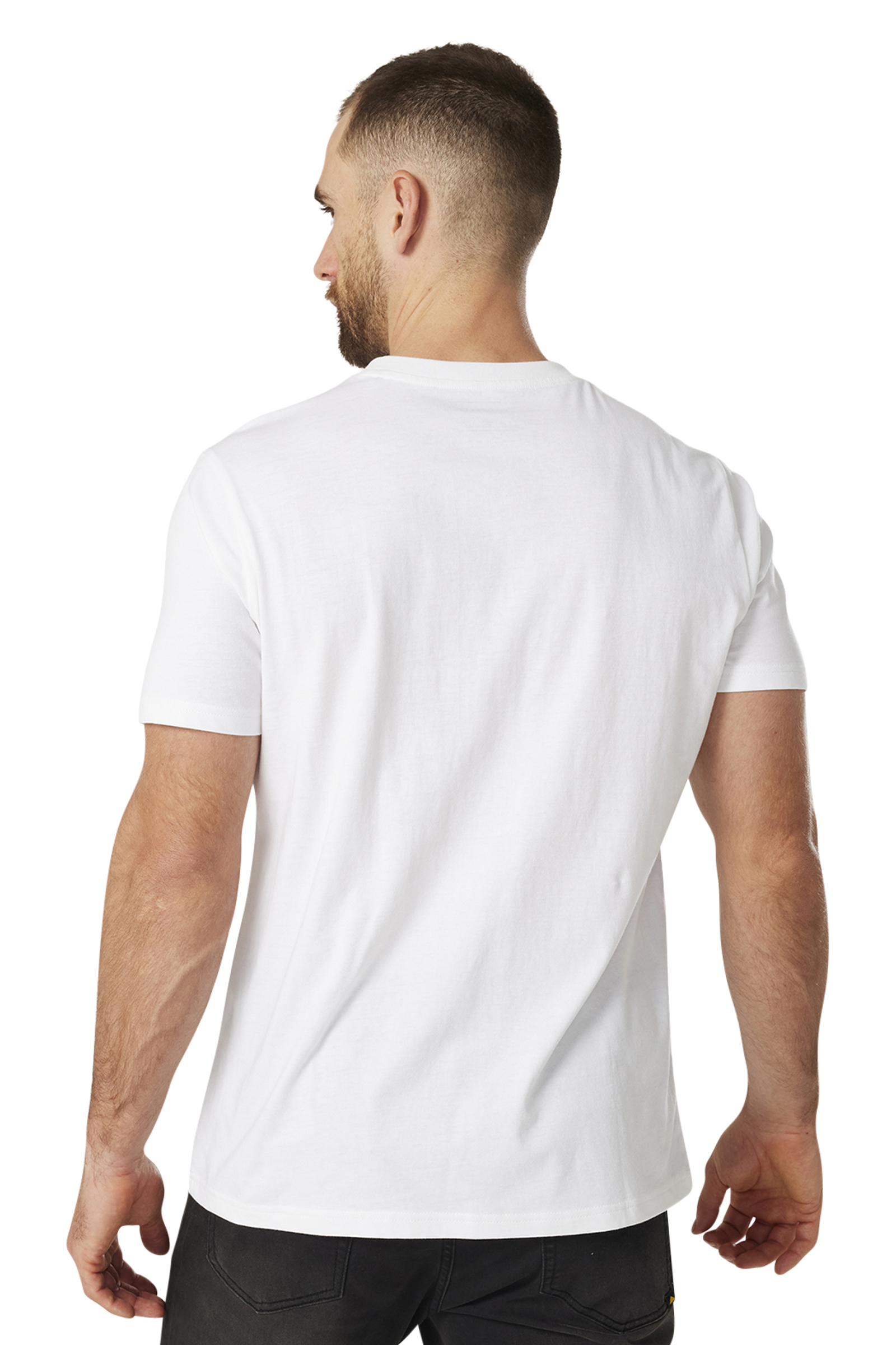 FOUNDATION POCKET TEE White | CAT Workwear