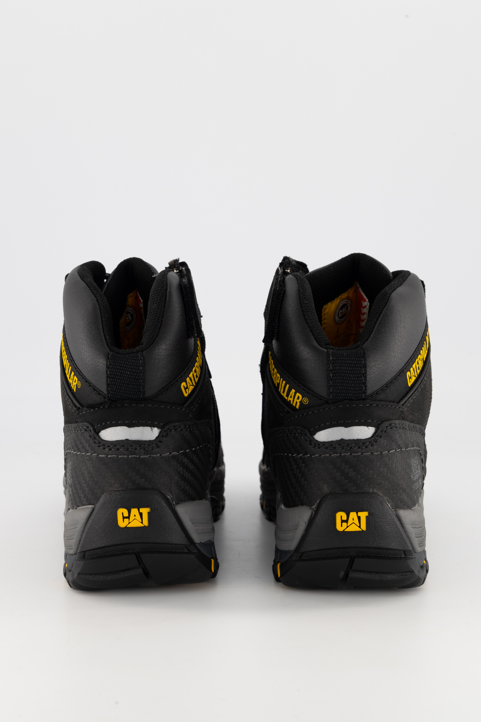 CONVEX STEEL TOE MID BOOT Black | Cat Workwear