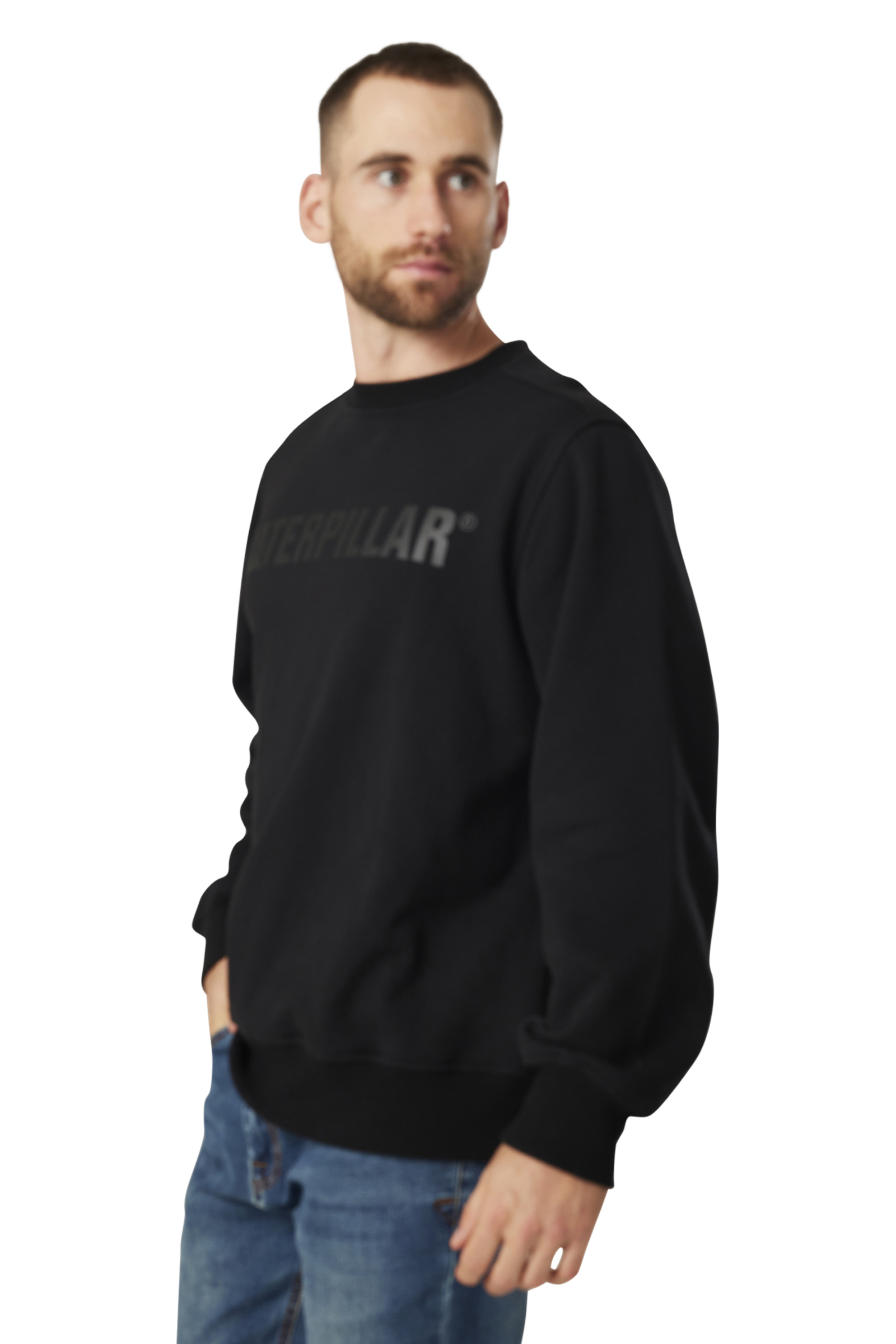 CATERPILLAR LOGO CREWNECK SWEATSHIRT