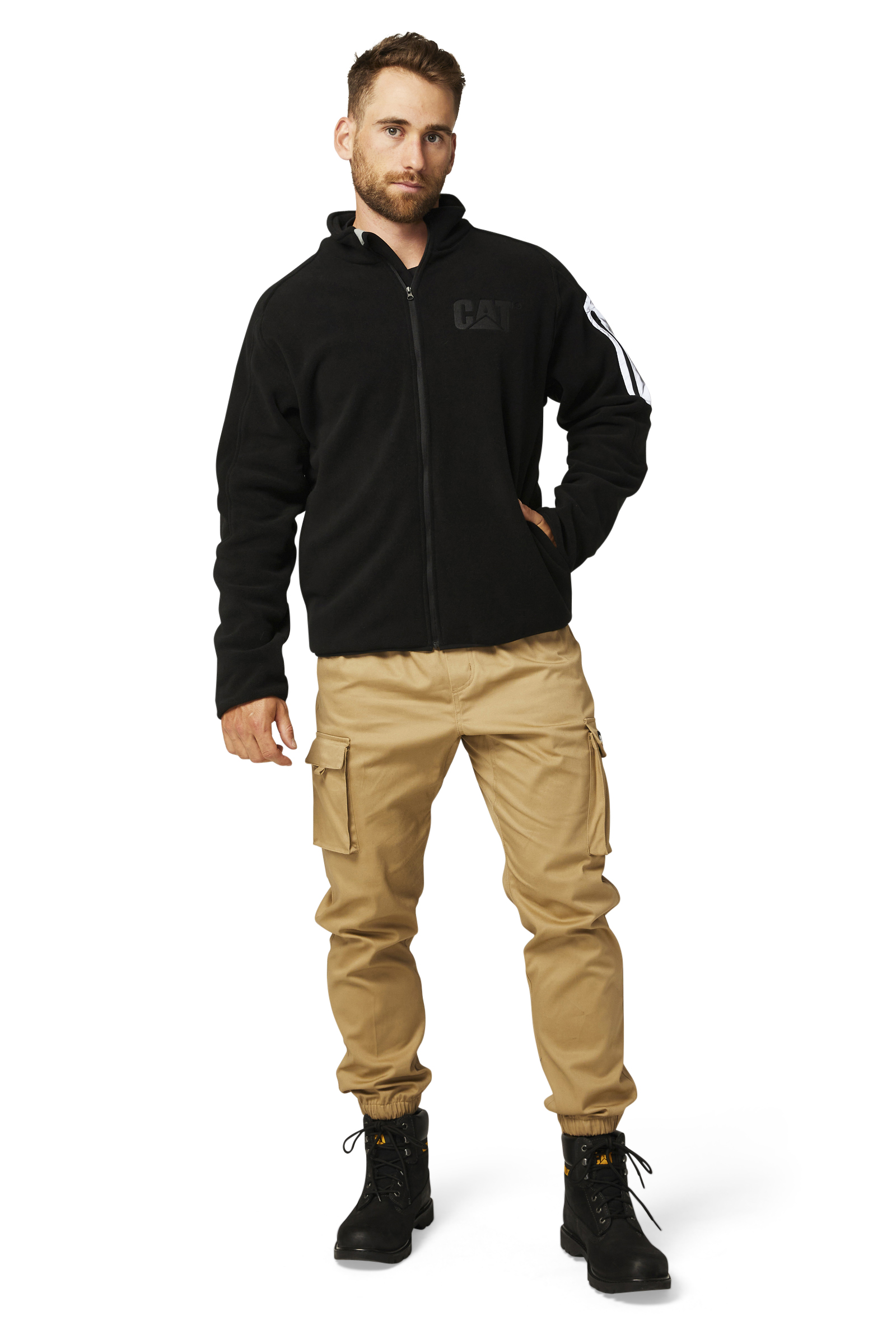 Polar Hombre Foundation Sherpa Full Zip Fleece Cat